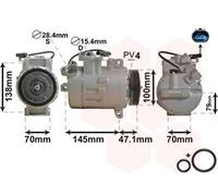 VAN WEZEL 0600K306 Compresseur de climatisation