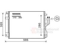 Condensateur Climatisation Pour KIA Sportage 2.0 CRDI