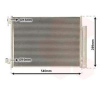 VAN WEZEL Condenseur climatisation Condenseur De Clim 43015701 pour RENAULT