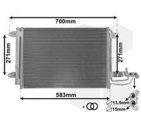 VAN WEZEL - Condenseur de climatisation 58005209 - Réf. 58005209
