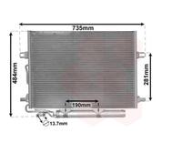 VAN WEZEL 30005307 Condenseur, climatisation