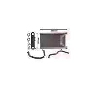 Van Wezel Autoparts Radiateur de chauffage 21006069