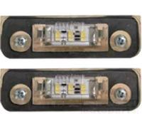 VAN WEZEL Éclairage de plaque d'immatriculation Feu éclaireur de plaque 1805920