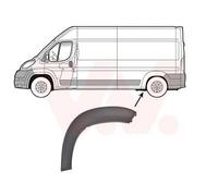 VAN WEZEL Élargisseur d'aile arrière gauche Élargissement 1651423