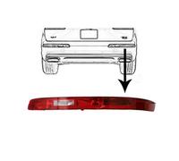VAN WEZEL Feu Arrière de Brouillard Droite Pare-Chocs Convient pour Audi Q7 4M