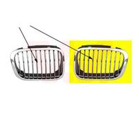 VAN WEZEL Grille Avant Gauche Pour BMW 3 Série Compact E46 Chromé Avec