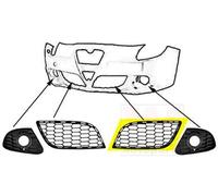 VAN WEZEL Grille de ventilation pare-chocs Grille De Pare-Choc 0113595 avant