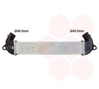 VAN WEZEL Intercooler On Refroidit L'Air Aluminium pour Fiat Doblo Cargo