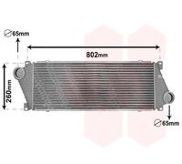 VAN WEZEL Intercooler On Refroidit L'Air Aluminium pour Mercedes-Benz Sprinter