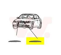 VAN WEZEL Jeu de baguettes et bandes protectrices pare-chocs 0657415 avant