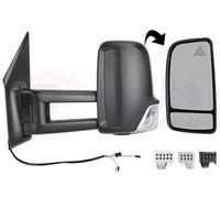 VAN WEZEL Miroir Latéral Gauche Pour Mercedes-Benz Sprinter 35-T Fourgon 907 910