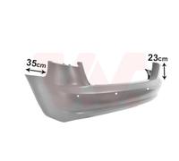 VAN WEZEL Pare-Chocs pour Audi A3 de Sportback 8PA 1.4 TFSI