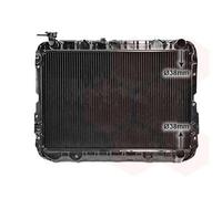 VAN WEZEL Radiateur du moteur Module de Refroidisement Largeur de filet 610mm Longueur de filet 400mm Profondeur de filet 58mm Compatible avec TOYOTA LAND CRUISER J6 53002217