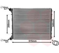 VAN WEZEL Radiateur Moteur Échangeur De Chaleur Soudé Pour Audi A2 8Z0 1.4