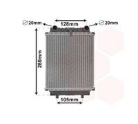 VAN WEZEL Radiateur Moteur Pour Audi TT Roadster FV9 2.0 TTS QUATTRO