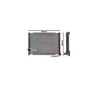 Van Wezel Radiateur moteur 58002034 – VW Transporter T25 1983-1992