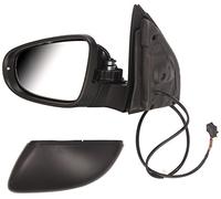 Van Wezel Rétroviseur extérieur 5863807 Gauche Noir Réglage électrique Chauffant pour VW Golf VI