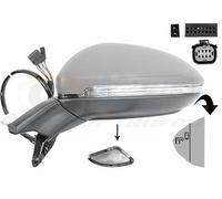 VAN WEZEL Rétroviseur Extérieur Gauche Convient pour VW Golf VII 5G1 BQ1 BE1 BE2