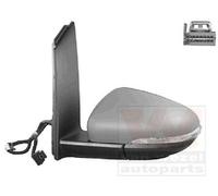 VAN WEZEL Rétroviseur extérieur Rétroviseur 5735807 gauche pour VW TOURAN (1T3)