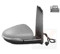 VAN WEZEL Rétroviseur extérieur Rétroviseur 5735808 droit pour VW Touran I (1T3)