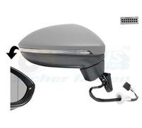VAN WEZEL Rétroviseur extérieur Rétroviseur 5819808 droit pour VW Touran (5T1)