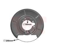 VAN WEZEL Splash Disque de Frein Arrière Droite pour BMW 3er Compact 0620374