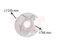 VAN WEZEL Splash Disque de Frein Arrière Gauche pour Mercedes Saloon 230 E