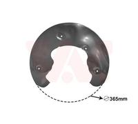 VAN WEZEL Splash Disque de Frein Avant à Gauche pour Audi A4 Avant 8K5 0327371