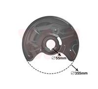 VAN WEZEL Splash Disque de Frein Avant à Gauche Pour pour Mercedes-Benz 3041371