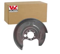 VAN WEZEL Tôle de pulvérisation, disque de frein 0322373 Hinterachse links | Compatible avec: AUDI 80 B4 Avant, 80 B4 Stufenheck, A4 B5, A4 B5 Avant