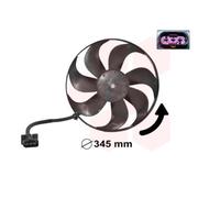 VAN WEZEL Ventilateur Refroidissement Moteur Convient pour VW De Golf IV Polo
