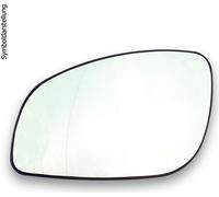 VAN WEZEL Verre de rétroviseur, rétroviseur extérieur * HAGUS * gauche 5264837