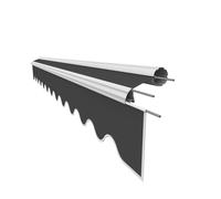 VANA SPD016 Tissu de rechange pour store banne de 4 x 3 m, protection solaire, cousu, sur mesure, 3,83 x 3 m, volant, 3,83 x 0,21 m, design SPD016