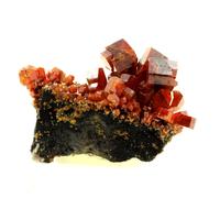 Vanadinite. 500.0 Ct. Mibladen Mining District, Midelt, Maroc.
