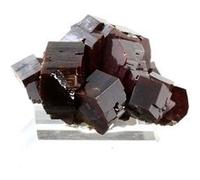 VANADINITE - Pierre Naturelle en Provenance du Maroc, Mibladen - Cristal Rouge Vif, Puissant Minéral de Guérison 286.0 ct - Certificat d'Authenticité Inclus 35 x 25 x 20 mm Rouge G