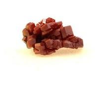 VANADINITE - Pierre Naturelle en Provenance du Maroc, Mibladen Mining District - Cristal Rouge Vif pour Collectionneurs 69.5 ct - Certificat d'Authenticité Inclus 30 x 22 x 15 mm Rouge G