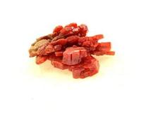 Vanadinite. 32.0 Ct. Mibladen Mining District, Midelt, Maroc.