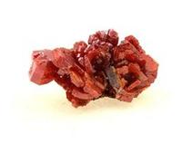 Vanadinite. 64.0 Ct. Mibladen Mining District, Midelt, Maroc.