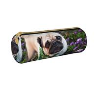 VANANI DOD in The Garden Trousse à crayons portable multifonction pour adolescents avec fermeture éclair pour école et bureau, blanc, Taille unique, Trousse de maquillage