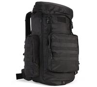 VanBasic Sac à dos de randonnée 70 L L 85 L Sac à dos tactique Molle Sac à dos militaire Trekking, noir, Large, Sacs à dos