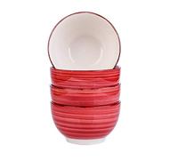 vancasso, Série Bella, Bols à Céréales en Porcelaine 4 Pièces, Grande Capacité 750 ML, Ramen, Fruit, Salade, Petit Déjeuner