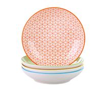 vancasso, série Natsuki, Assiette Creuse, 4 pièces, en Porcelaine, Style Japonais