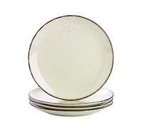 vancasso, Série Navia, Assiette Plate à Dîner,4 Pièces, Grande Assiette en Céramique- 27cm