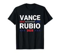 Vance Rubio 2028 J D Vance Marco Rubio Président 2028 Drôle T-Shirt