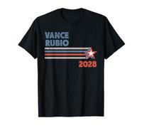 Vance Rubio 2028 pour la Campagne Patriotic Stripe du président T-Shirt