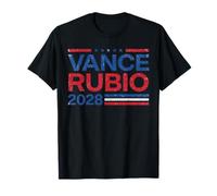Vance Rubio 2028 pour l'élection présidentielle Retro JD Marco T-Shirt