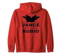 Vance & Rubio USA Soldiers Graphic (Red) Sweat à Capuche