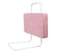 VANCHEMO Barrière de lit anti-chute - 60 cm - Pour enfants - 40 à 60 cm - Réglable en hauteur - 5 trous - Protection latérale pour lit familial et lit d'enfant - Rose