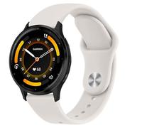 Vancle Bracelet Compatible Garmin Venu 2/3, Vívoactive 4, Forerunner 255/265 Music - Bracelet de Silicone Souple 22mm Starlight