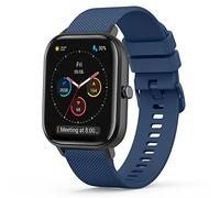 Vancle Bracelet de rechange en silicone pour Amazfit Bip/Bip Lite/Bip S Lite/Bip U/Bip U Pro/Bip 3/Bip 3 Pro, bracelet de rechange en silicone de taille réglable durable de 20 mm, bleu marine, 20mm,